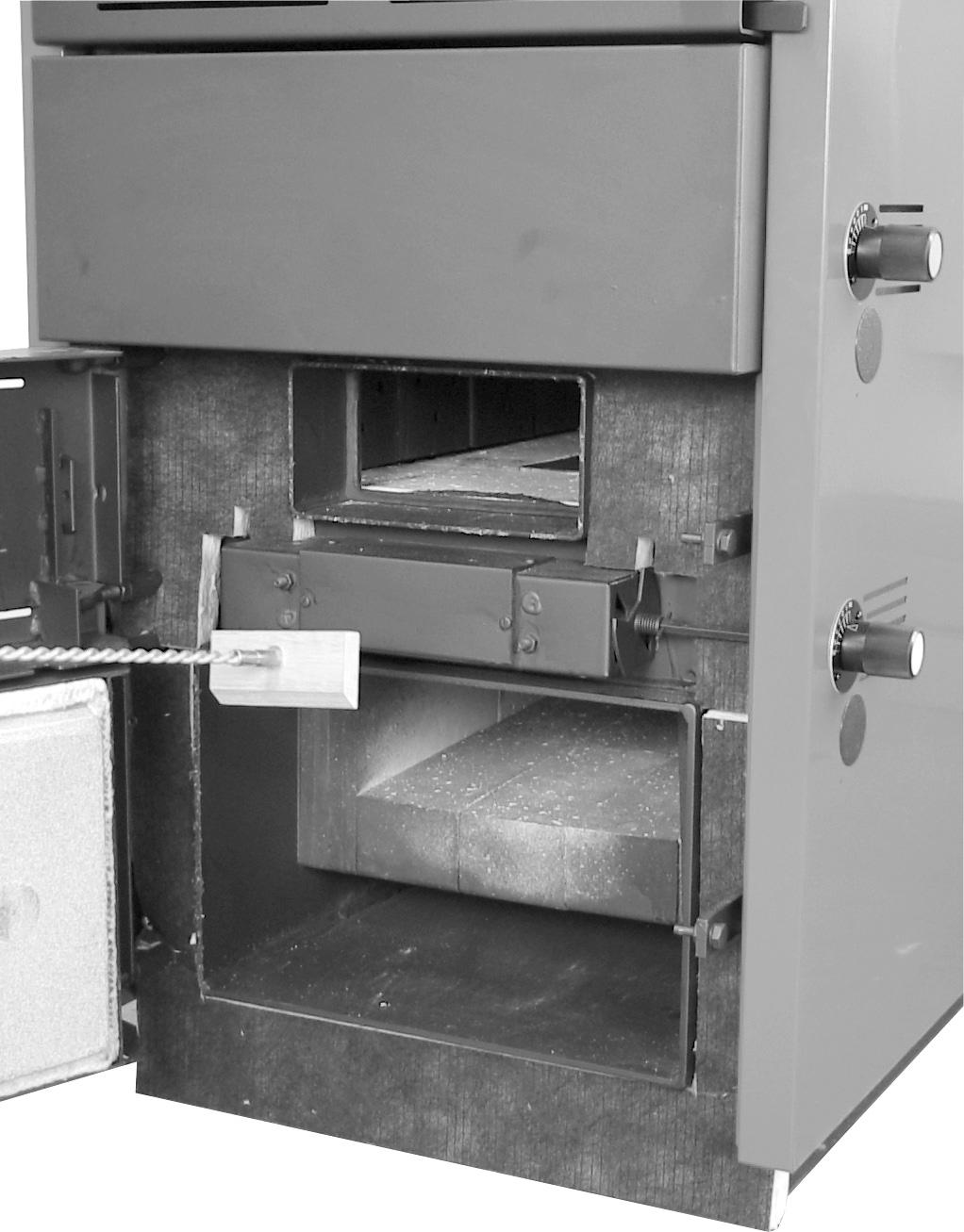 4 Loading door Every 3-4 weeks (or more often, depending on requirements) For models without heating surface cleaning 1.
