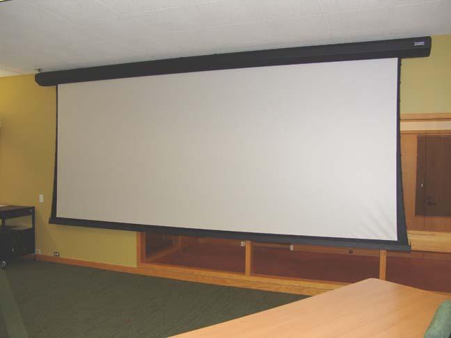 Projection Screen & Projector Da-Lite Large Cosmopolitan Tensioned Screen 108"x192 (Silver Vision Fabric) Total $4337.