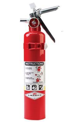 Fire Extinguishers should be located in the following