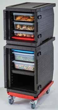 Cam GoBox GN Insulated Carrier Line Cambro s latest line of insulated transporters are ideal for caterers and foodservice operators looking for an ultra-lightweight transporter that offers superior