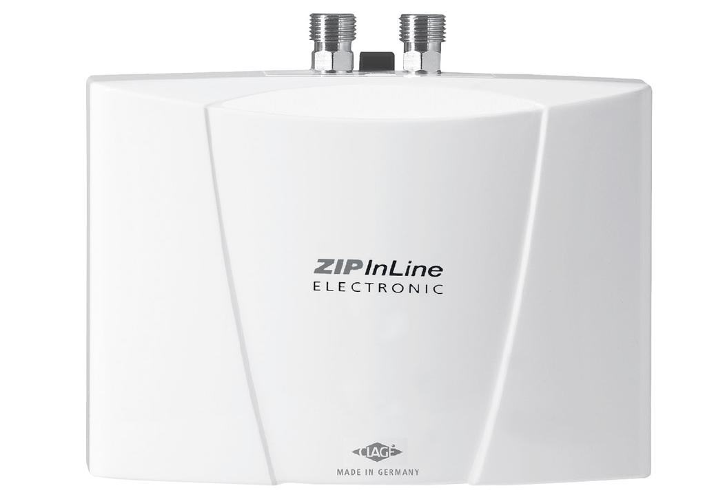 Installation & User Instructions ZIP InLine Electronic Instantaneous Water