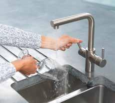 use the right amount of water at the push of a lever -
