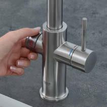 Our taps have a fail-proof child lock and safety function that eliminates all danger of scalding.