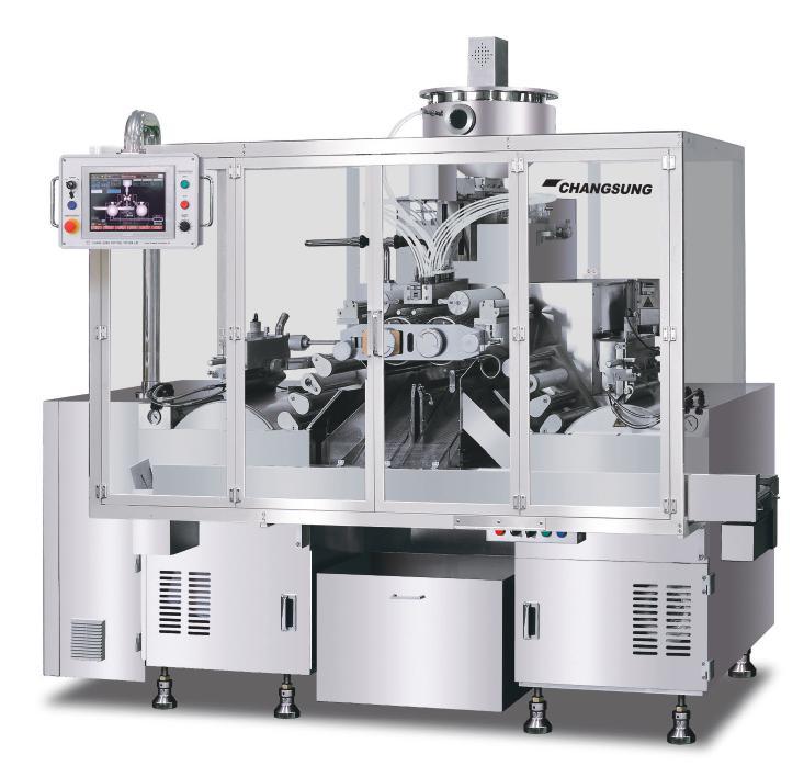 High Speed Softgel Machine 650R FEATURES Changsung is proud of introducing encapsulation machine that runs at the max. 6.5 rpm.