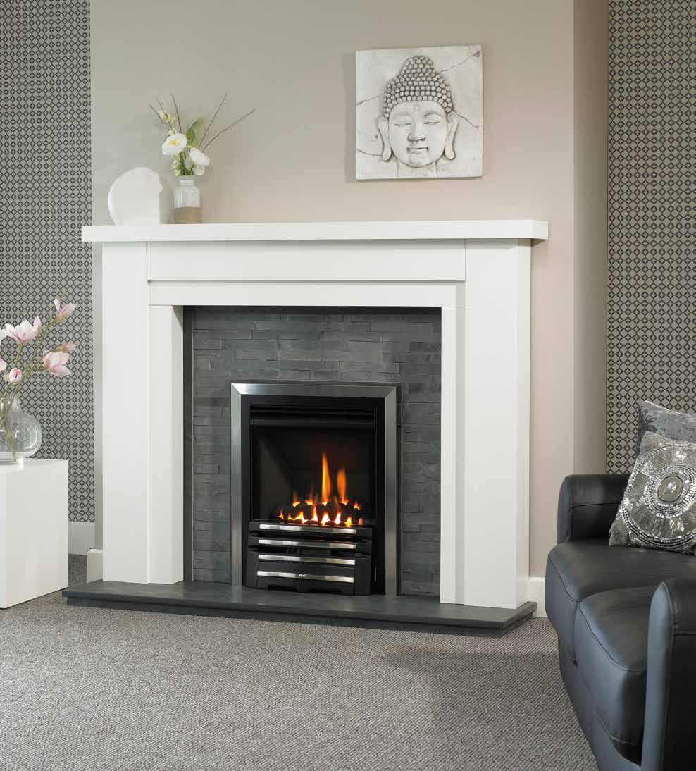HILINE XHE Glass Fronted Gas Fire Trent HILINE XHE The Trent HILINE XHE is a stunning Glass Fronted Convector Gas Fire using the latest technology to deliver a highly efficient and realistic gas fire.