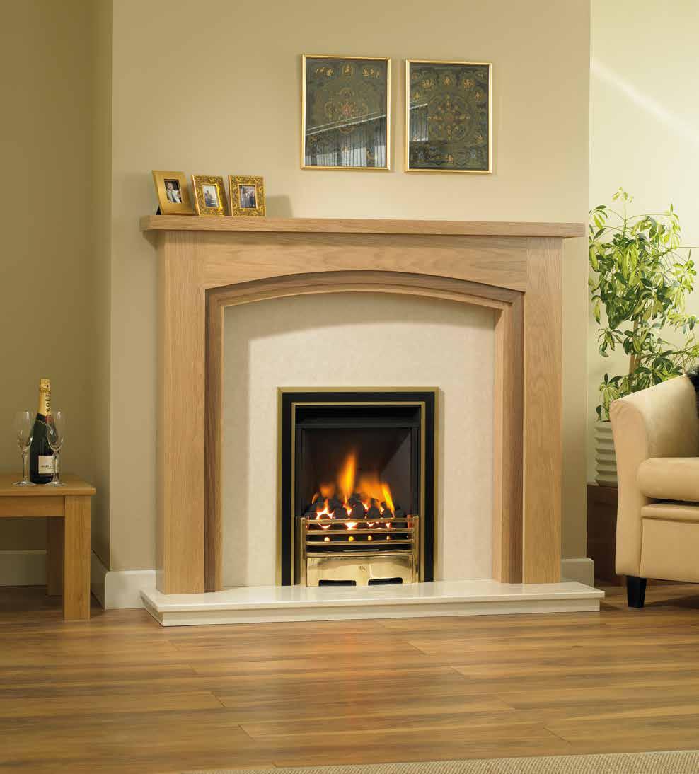 HILINE HE Slimline Gas Fire Trent HILINE HE Slimline The Trent HILINE HE Slimline is a mid depth gas fire which has been designed for installation into Class 1, Class 2 and precast flues while still
