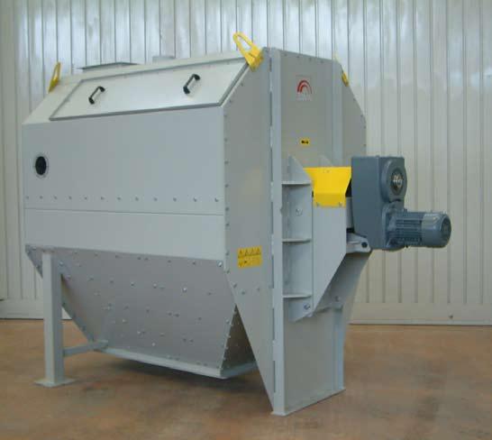 CLEANER - PS CLEANER FOR ROUGH PRODUCT USE This cleaner removes in a short time the rough material present in cereals. The machine car be used in ports or railway stations.