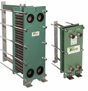 - 15 - Plate & Frame Heat Exchangers ASME designed and constructed GPM: 50-7000 CONNECTION SIZES: 1 20 TFP & TMP Brazed Plate