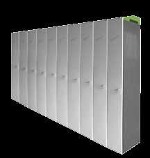 Individual 300/400 Single drying lockers.