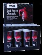 Soft Touch Chamois DRYING POLISHING Remove water in one quick wipe.