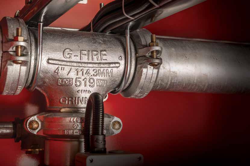 GRINNELL G-Fire Piping Solutions // The optimum piping product can be specified according to local specifications and standards.