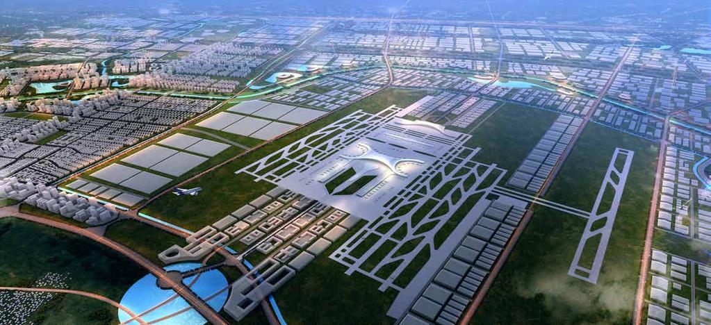 2 development Airport cities / transit oriented Transport has always greatly influenced the design of regions and