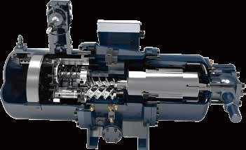 Compressor structure type LG: Screw type compressor Nominal