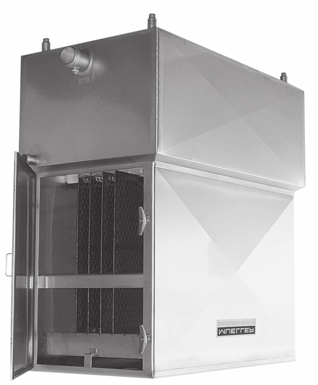 3 x 5 Chillers The Mueller 3 x 5 falling film chiller reduces chilling time, increases production, and brings a faster return on your investment.