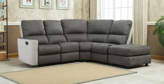 Deep cushioned back and seating offers unrivaled comfort, contrasting with firm arms that offer