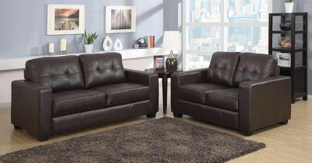 Rose - ECO LEATHER The Rose is a contemporary and stylish modular sofa with deep filled back cushions.