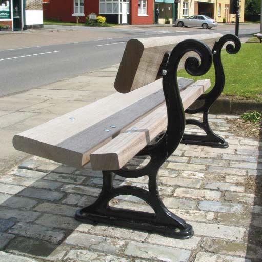 HARROGATE & PALACE SEAT RANGES The Harrogate and Palace seats - longstanding favourites from our range and most commonly used in park settings - combine traditionally-styled cast iron seat standards
