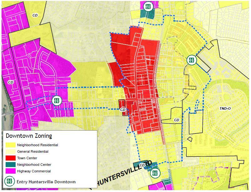 Map DT-3 Downtown Zoning 4.0 DOWNTOWN POLICY/ ACTION ITEMS 4.