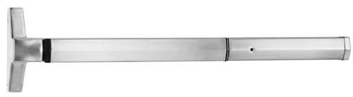 7210 Surface Vertical Rod The 7210 is a narrow stile surface vertical rod exit device to be used on narrow stile, aluminum and metal doors where twopoint latching is desired.