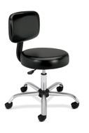 EXAM STOOL ACCOMMODATE EXAM STOOL WITH BACK SUPPORT Offer mobility and flexibility to your caregivers