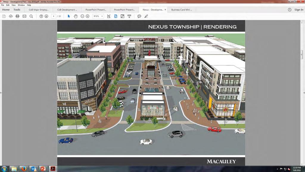 Nexus Redevelopment of 13-acre former Kmart shopping center Multi-family including