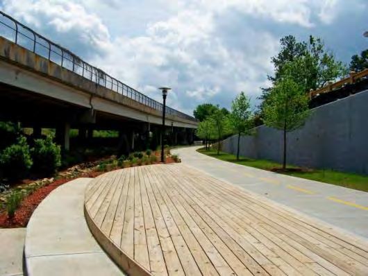 Chamblee Rail Trail A multi-use trail to connect neighborhoods to commercial