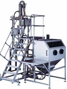 Energy Saving Conveyor Applications Volkmann energy saving vacuum conveyors are ideal for the transfer of powders, granules, or tablets to mixers, packers, etc.