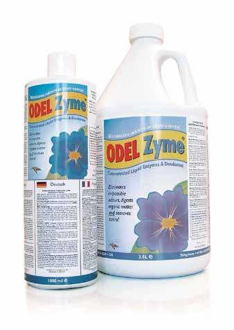 terrazzo and sealed surfaces 5 Litres CODE: CH72947 ODEL ODOUR ELIMINATORS Are you looking for a product that actually eliminates bad odours rather than just masking them.