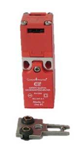 Safety Switches ELF 3 CADET 3 TROJAN 5 TROJAN T15 Safety Switch Safety Switch Safety Switch Safety Switch With separate actuator for mounting at a guard door. The head is rotatable.