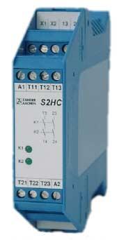 Emergency-Stop Switching Devices SREC SRTC S2HC SR1 Safety Contact-Expansion Unit SREC expands the basic devices SRLC, SR2C, SR3C with 3 non-time delayed safety contacts.