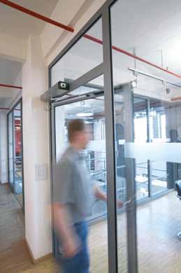 One operator for all types of applications The universal, electro-mechanical DFA 127 swing door operator