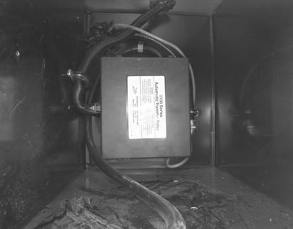 Automatic Power Transfer Box (Located inside utility compartment) -Typical installation shown Generator Receptacle WARNING Power Cord The following