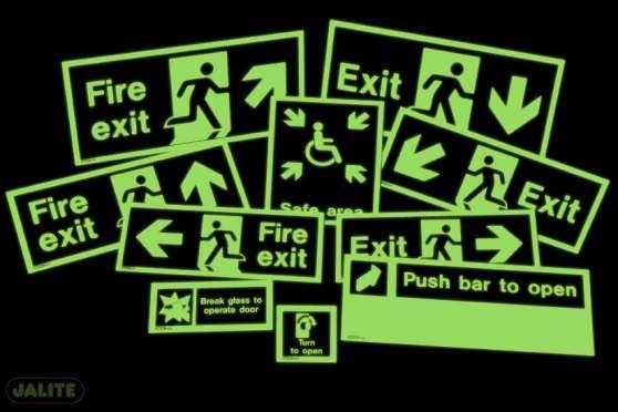 K GM FI R E & S EC U R I TY DI S TR I BU TI O N Emergency Signs Fire and safety signs are essential to give clear visual guidance to employees, site visitors and the general public.
