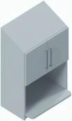 Statement of Line Upper Cabinets: Style: Flat or Sloped Top Types: Open, Door, Door with Open Shelf Depths: 14