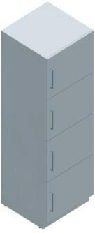 Statement of Line Lockers: Style: Flat or Sloped Top Types: 2 Door & 4