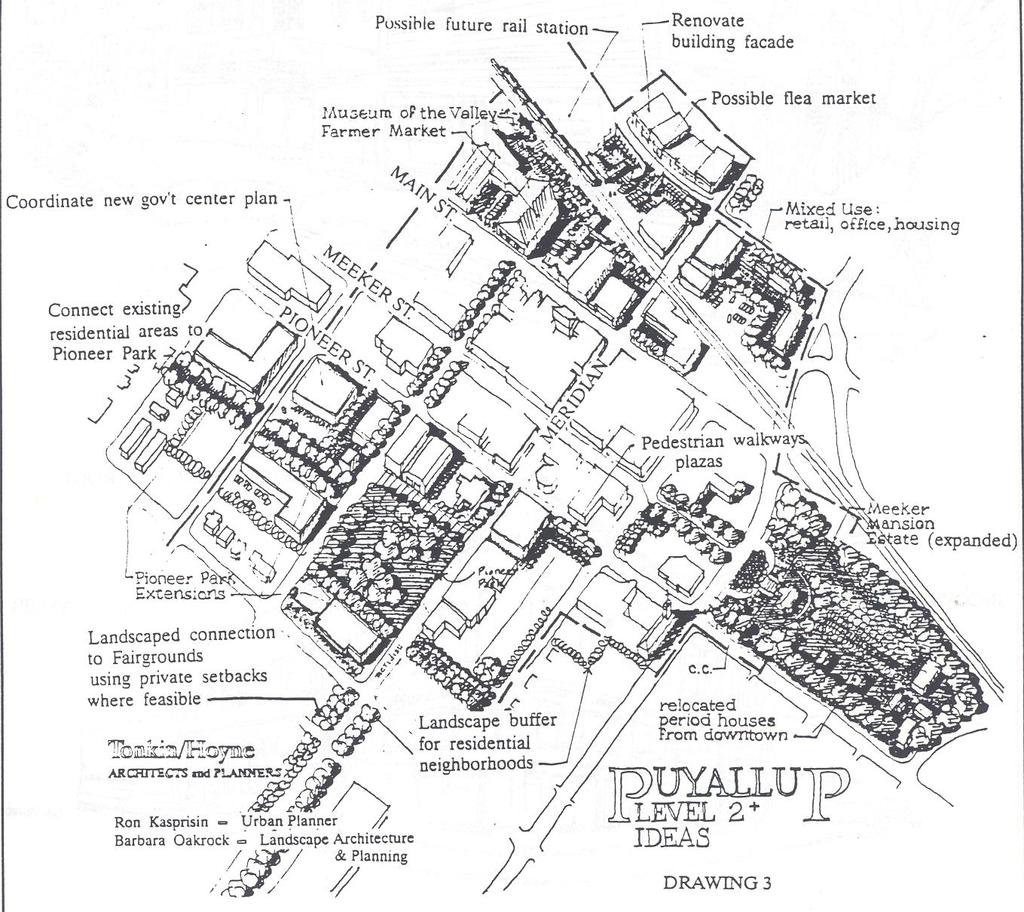 Downtown Design Drawings From 1992