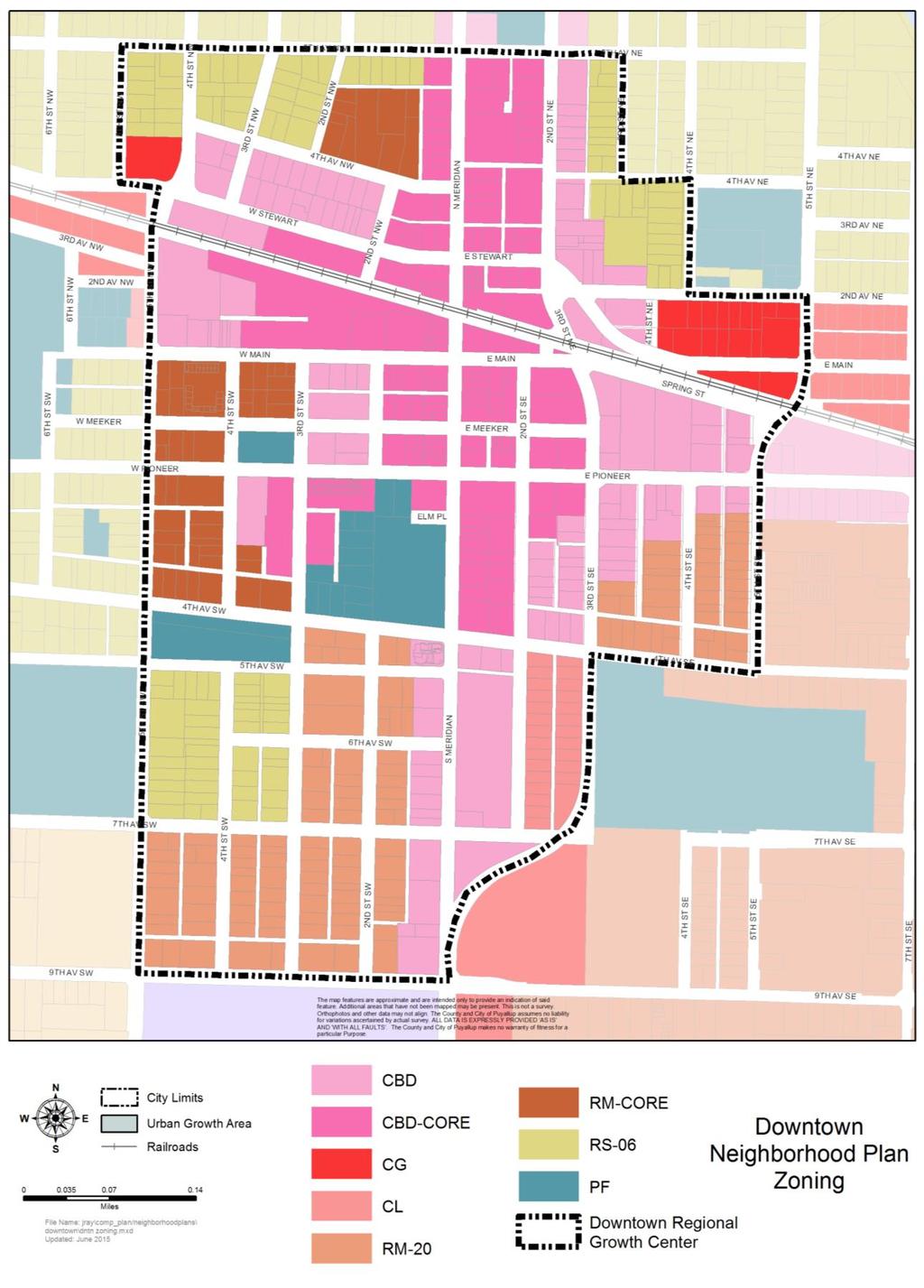 Map 11-2 Downtown Neighborhood Plan