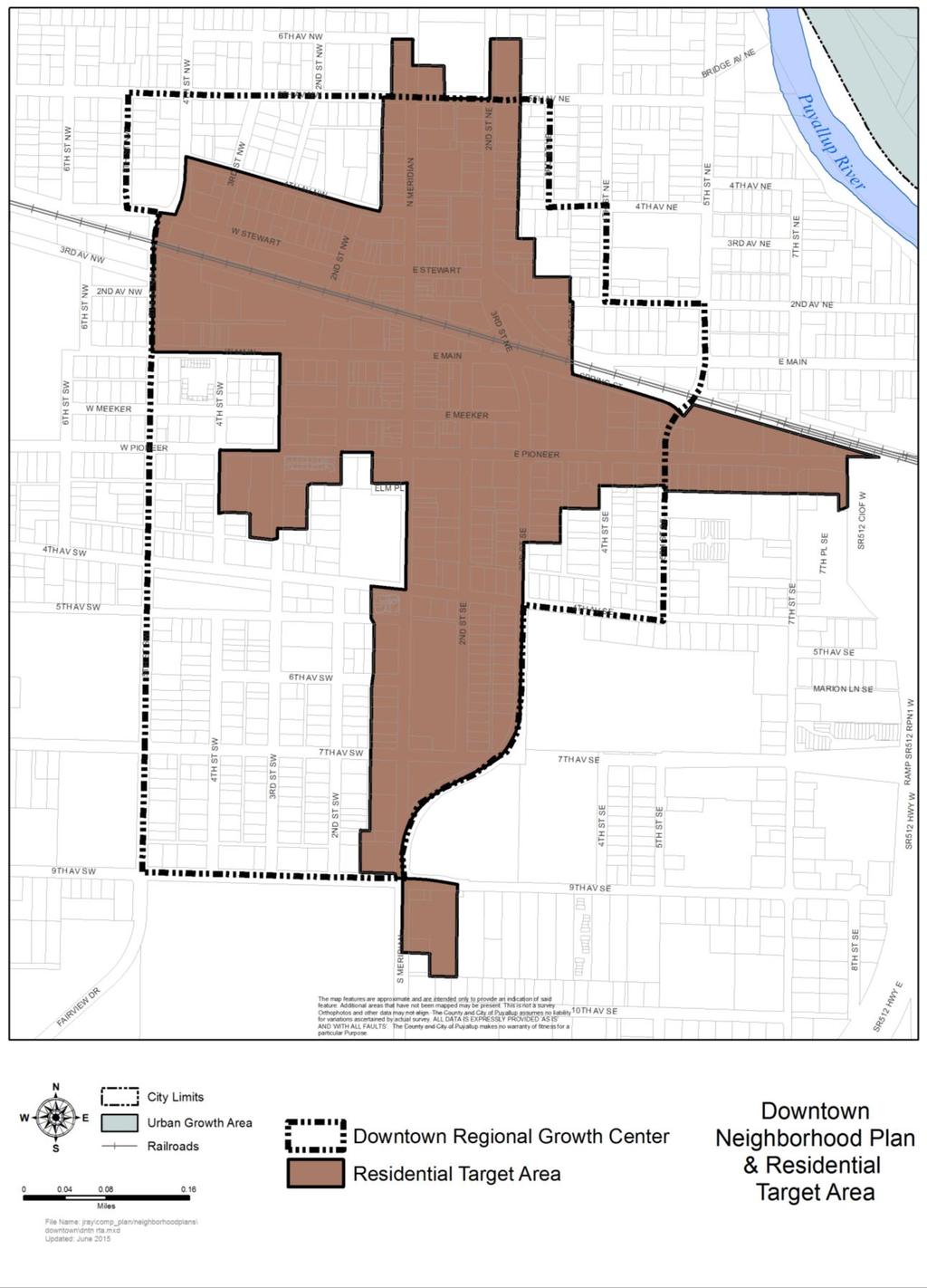 Map 11-3 Downtown Neighborhood & Residential