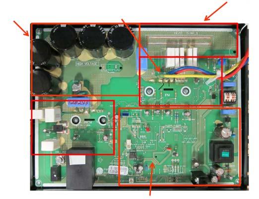 Converter Intelligent Power Module Heat Sink Power Factor Correction Circuit Communication Control STATUS CODES: Figure 33. 4- and 5-Ton Unit Inverter Table 13.