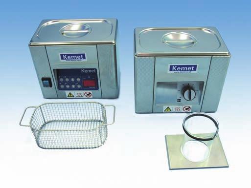 K e m e t L3B, L3, L8 & L20 U l t r a s o n i c Cl e a n e r s f o r p r e c i s i o n c l e a n i n g For precision cleaning in laboratories, optics, dental and health care, printing industry,