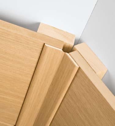small hinged moulding strip.