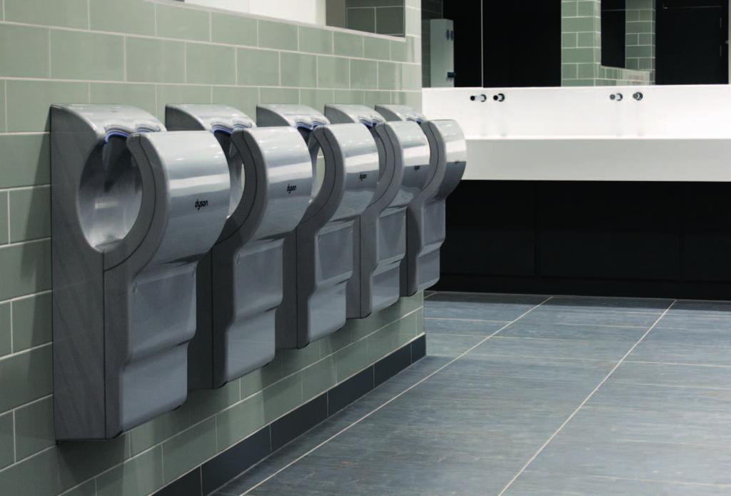 Engineered for high footfall locations where fast hand drying