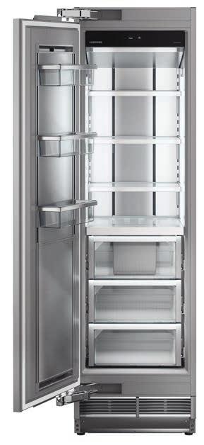 24" Monolith Freezer Product Dimensions MF 2451 Energy consumption (kwh / y) 490 Estimated Yearly Energy Cost in US $ 59 * Sound rating db(a) 40 ** Freezer capacity cu.ft. (l) 11.
