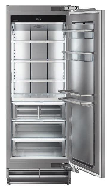 30" Monolith Refrigerator Product Dimensions MRB 3000 Energy consumption (kwh / y) 305 Estimated Yearly Energy Cost in US $ 37 * Sound rating db(a) 40 ** Refrigerator capacity cu.ft. (l) 15.
