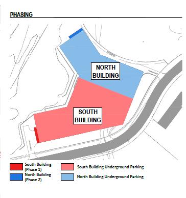 Phasing Multi-family Unit The multi-family buildings will be developed in two Phases.