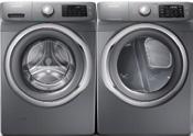 12-Cycle Electric Dryer with Steam - DV45K7600EW Gas slightly higher. Top Load High Efficiency Pair 4.8 Cu. Ft.