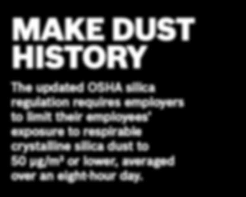employees exposure to respirable crystalline silica dust