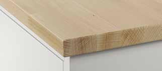 KARLBY countertop, thin-layer birch. L74 25⅝ 1½. 903.352.06 $150 L98 25⅝ 1½. 103.352.10 $180 BEECH Beech is a hard wood with an even grain.