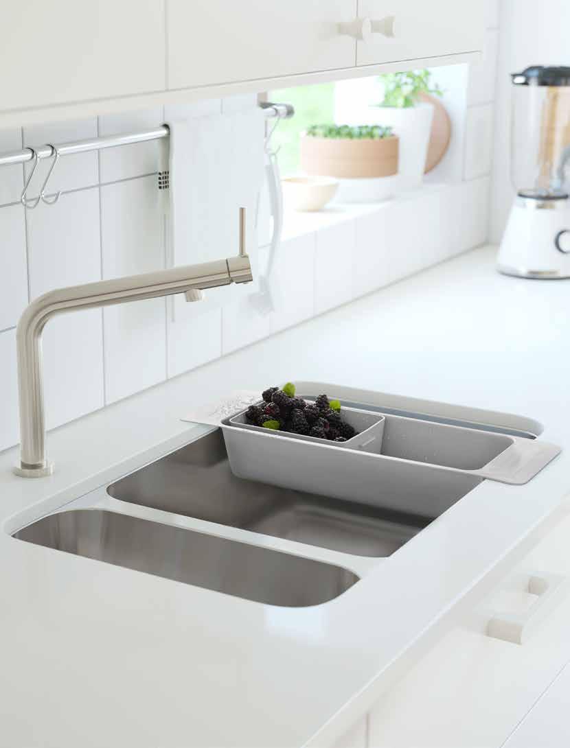 SINKS Built to last We rigorously test our sinks to ensure they can withstand the demands of everyday life in the kitchen.