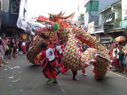 The festivity and diversity of Cap Go Meh celebration at Jalan Suryakencana Bogor CGM festival in Bogor, which usually held around January to February every year at the heart of Chinese settlement,